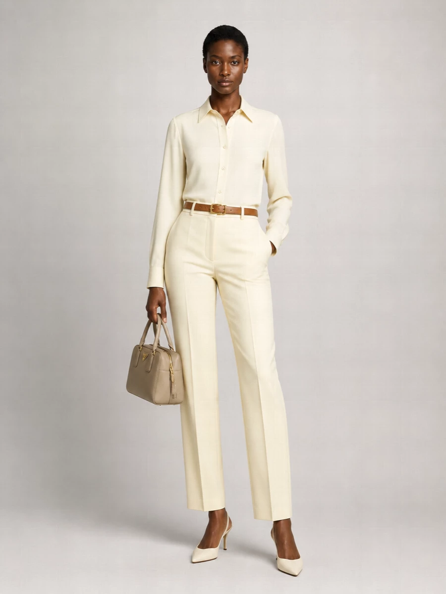 Brioni Silk Long-Sleeve Shirt