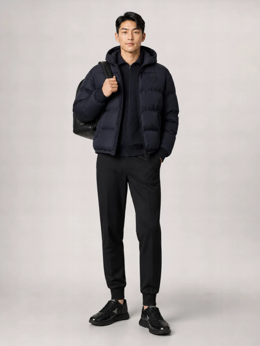 Prada Re-Nylon Down Jacket