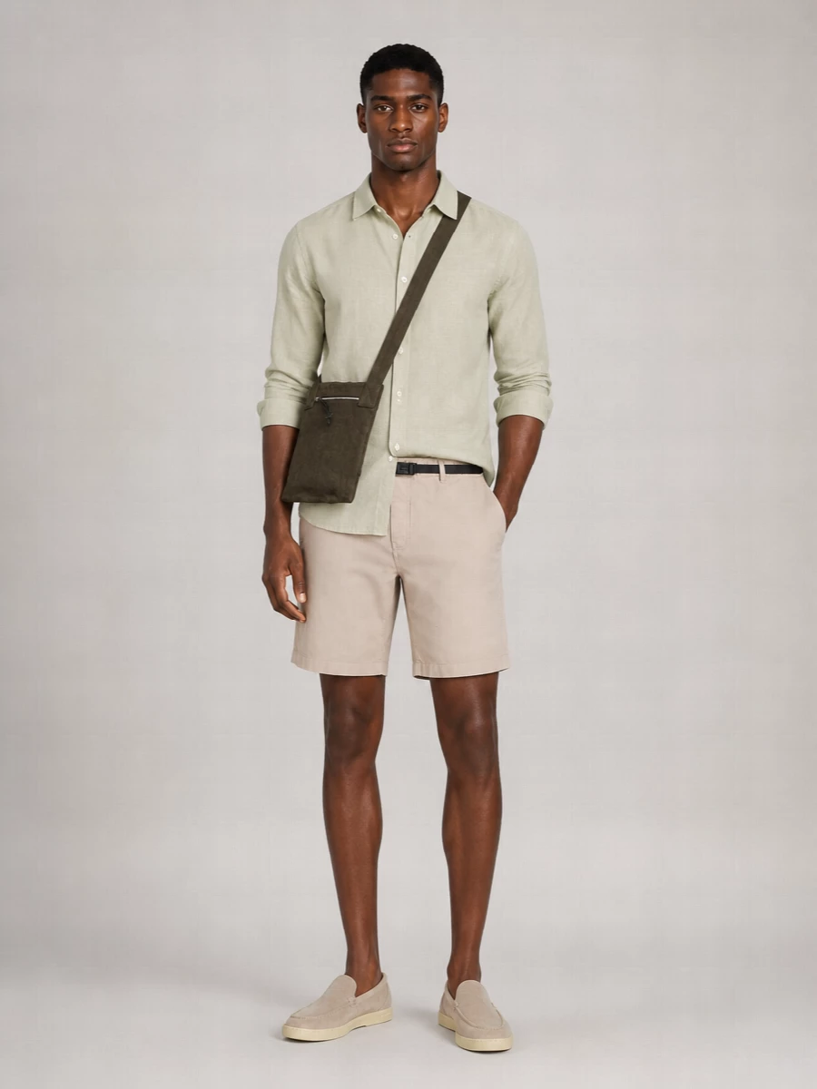 Woolrich Cotton Chino Shorts