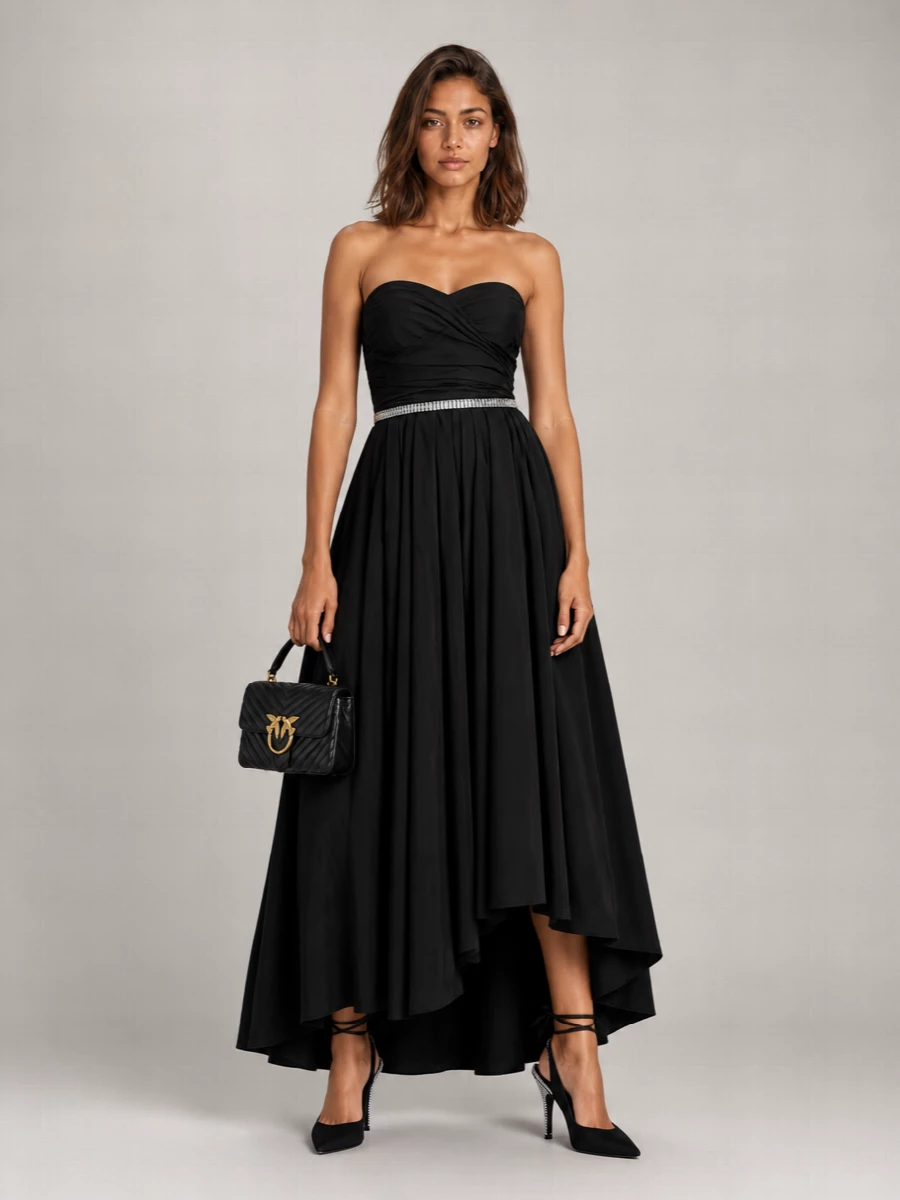Pinko Leather Love Berry Belt