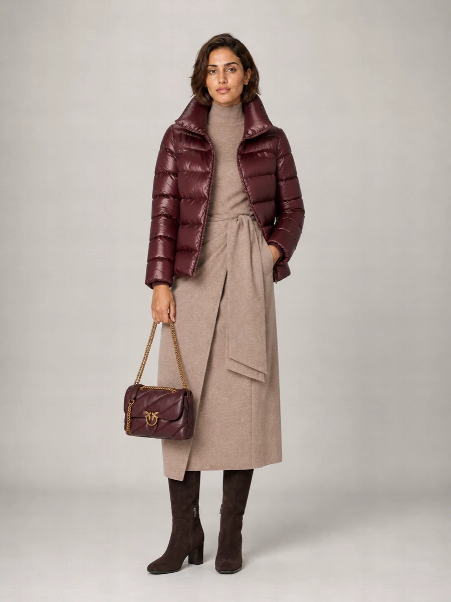 Herno Quilted Down Short Jacket