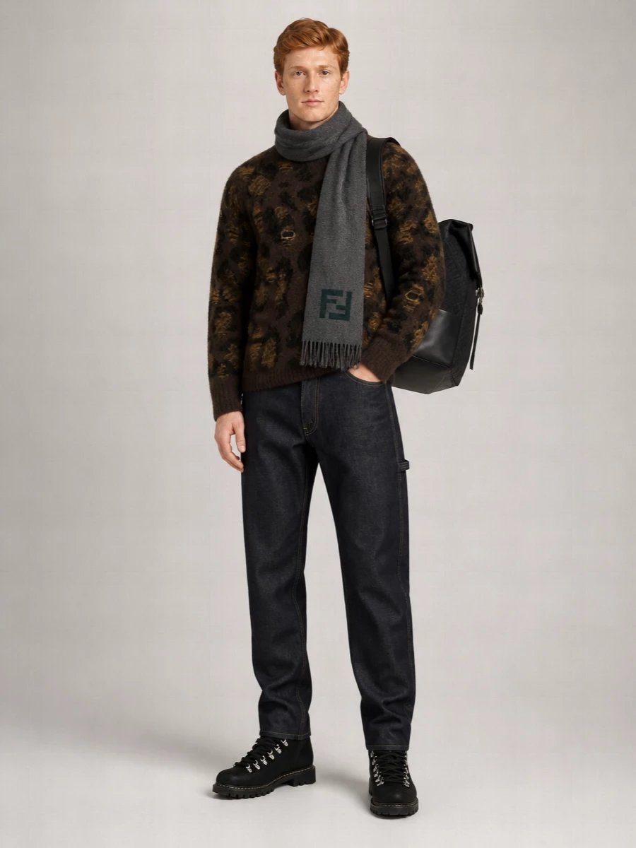 Fendi Nylon Backpack