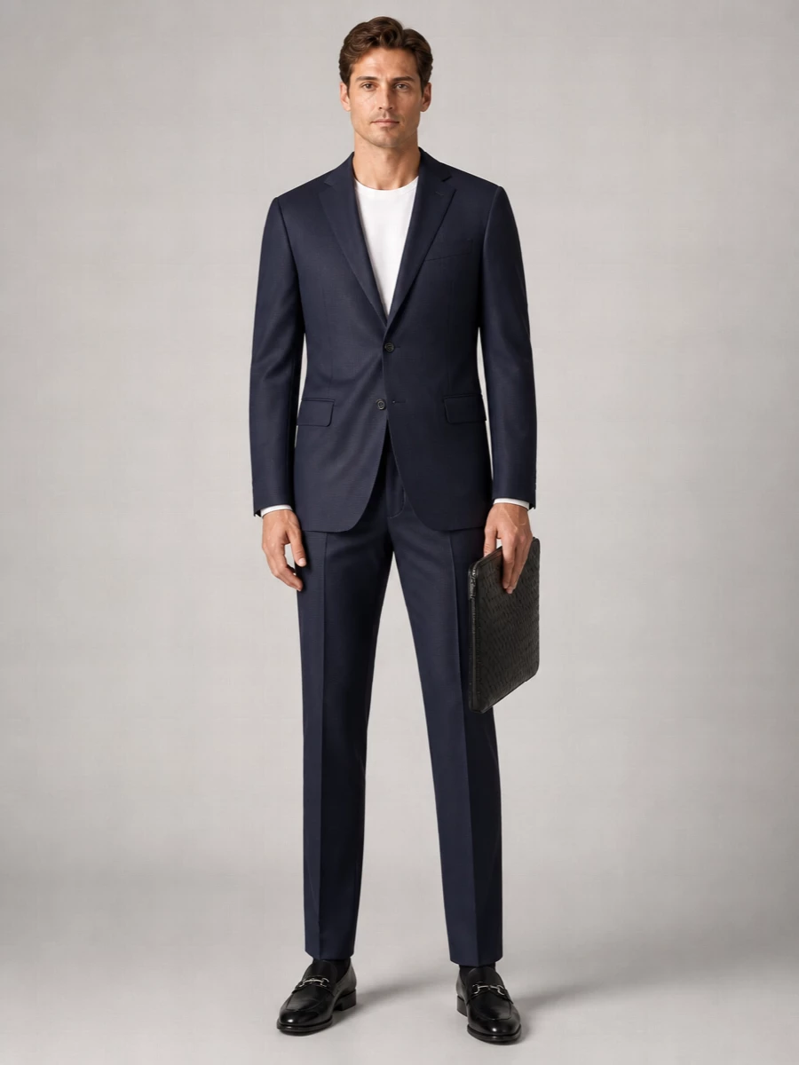 Zegna Single Breasted Coat