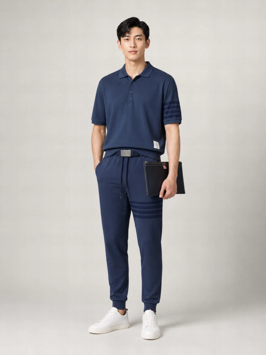 Thom Browne Cotton Track Pants
