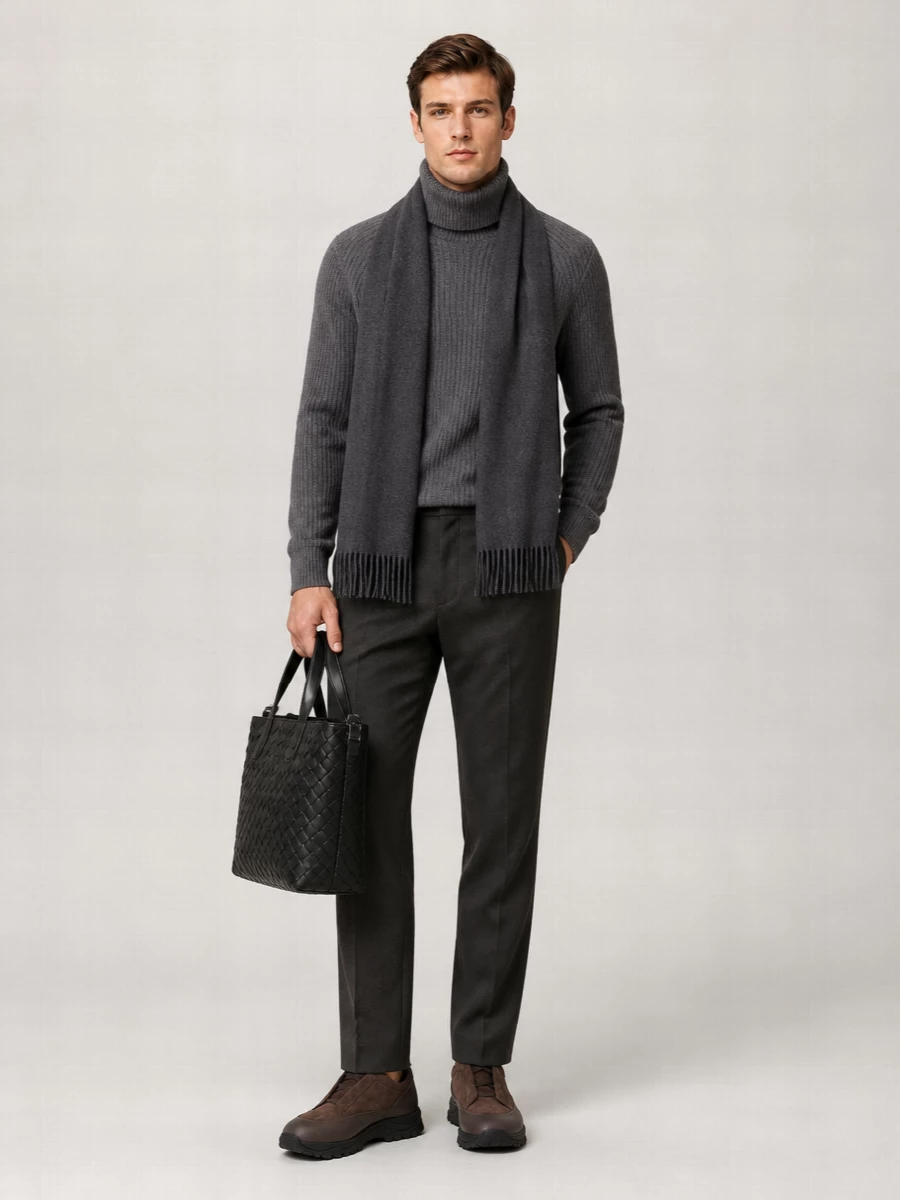 Zegna wool turtleneck jumper