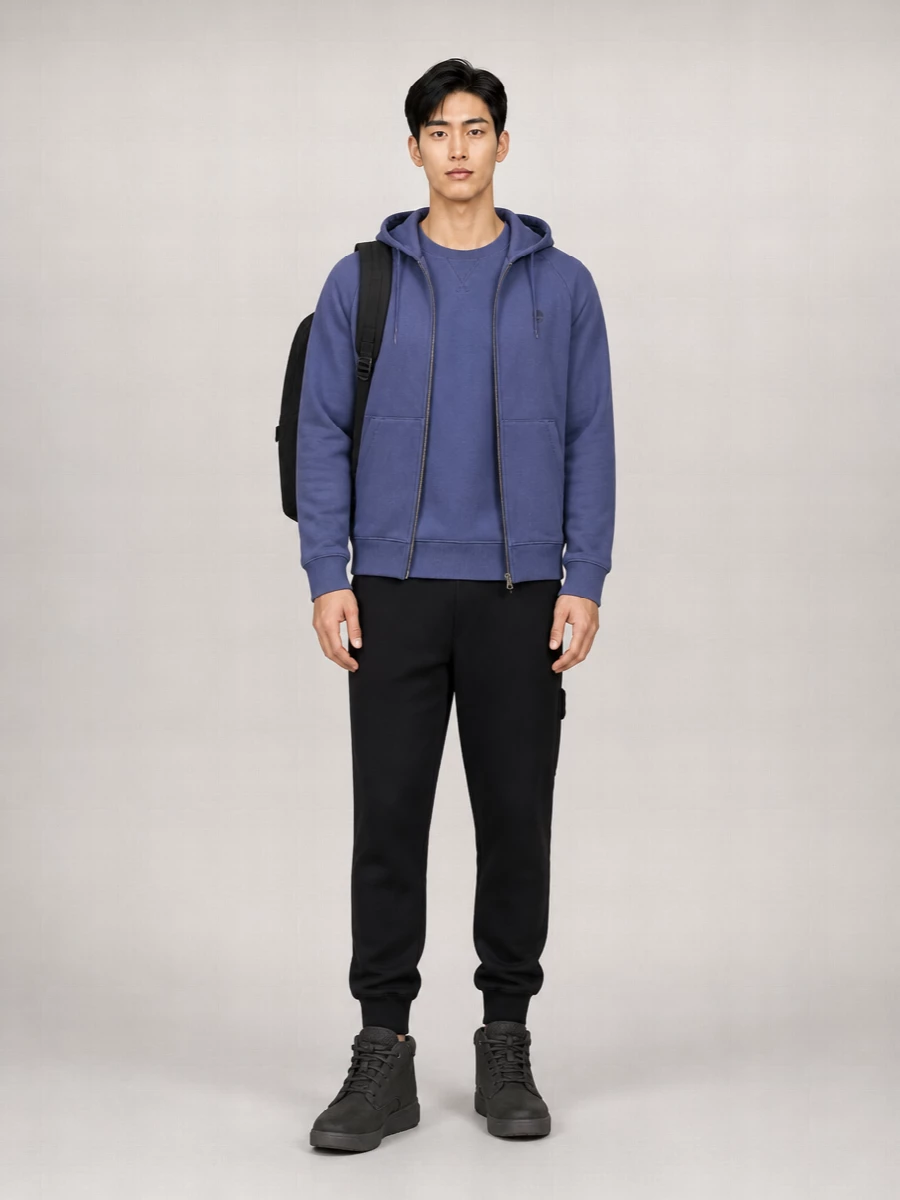 Timberland Cotton Hooded Jacket