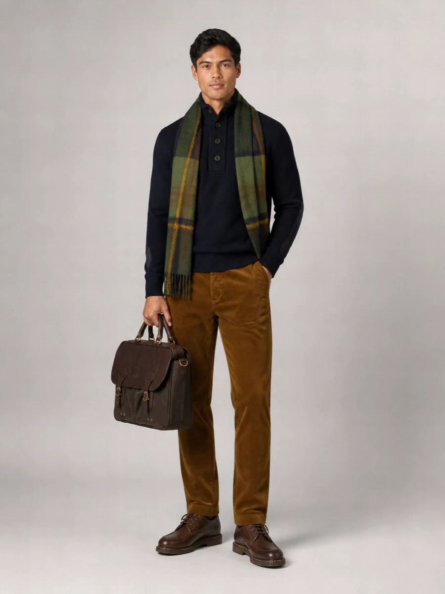 Barbour Half Zip Jumper