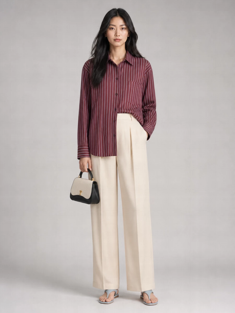 The Andamane Embroidered Cotton Poplin Shirt