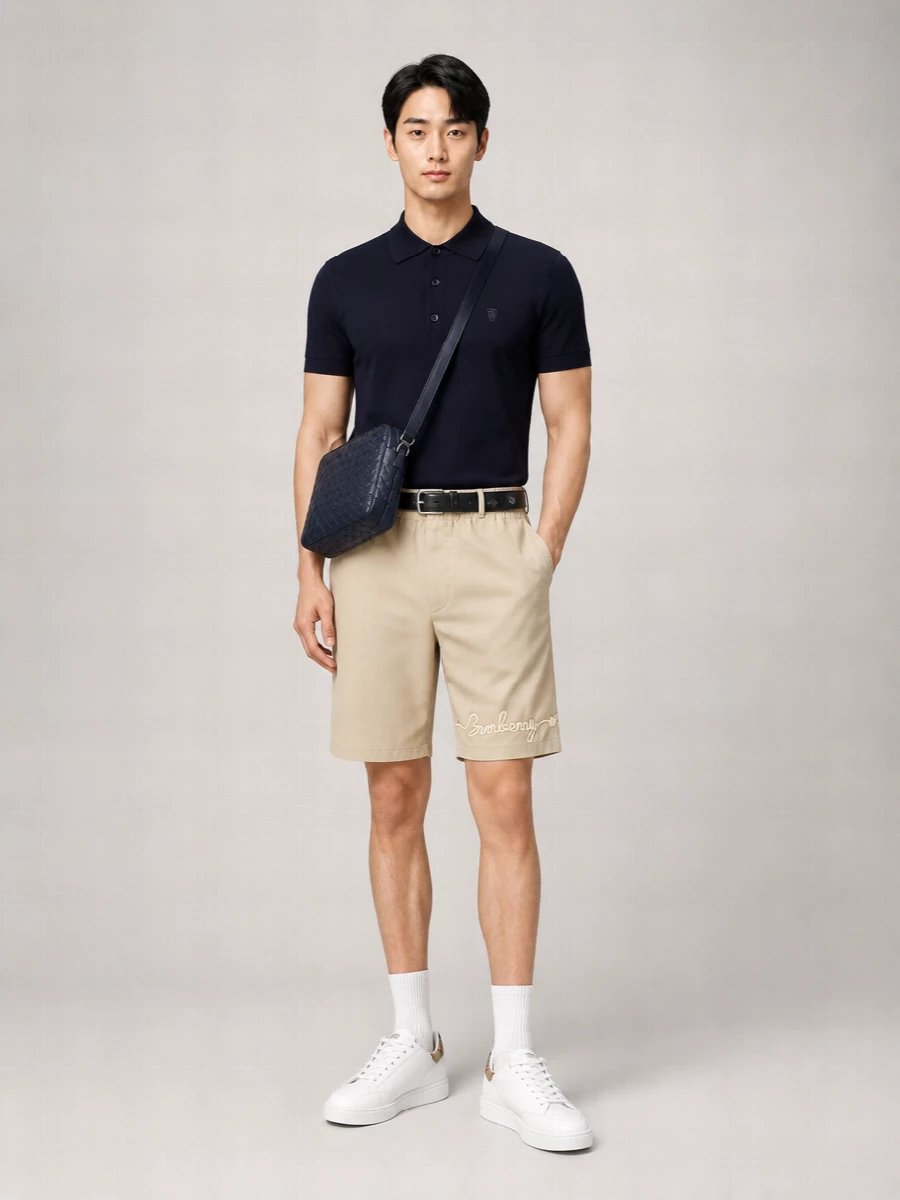 Burberry Wool Polo Shirt