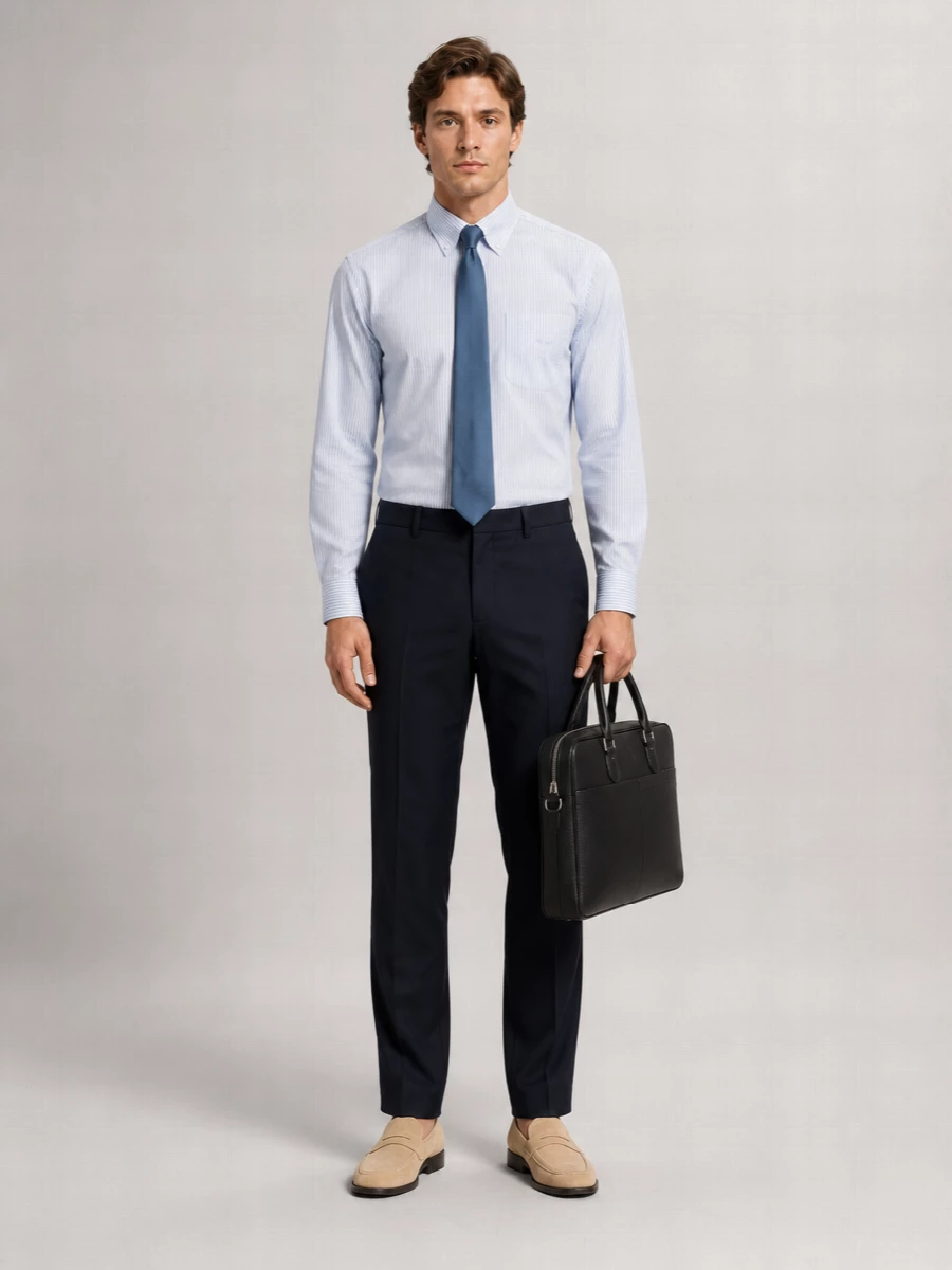 Ferragamo Leather Briefcase