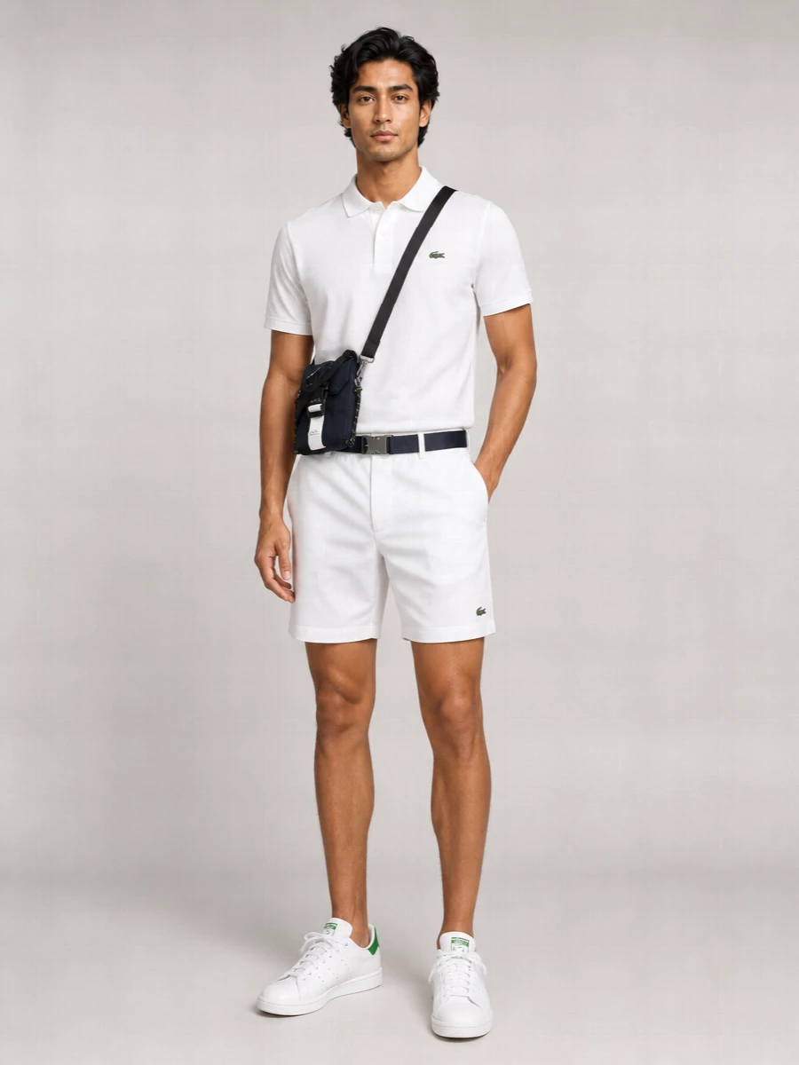 Lacoste Logo Chino Shorts