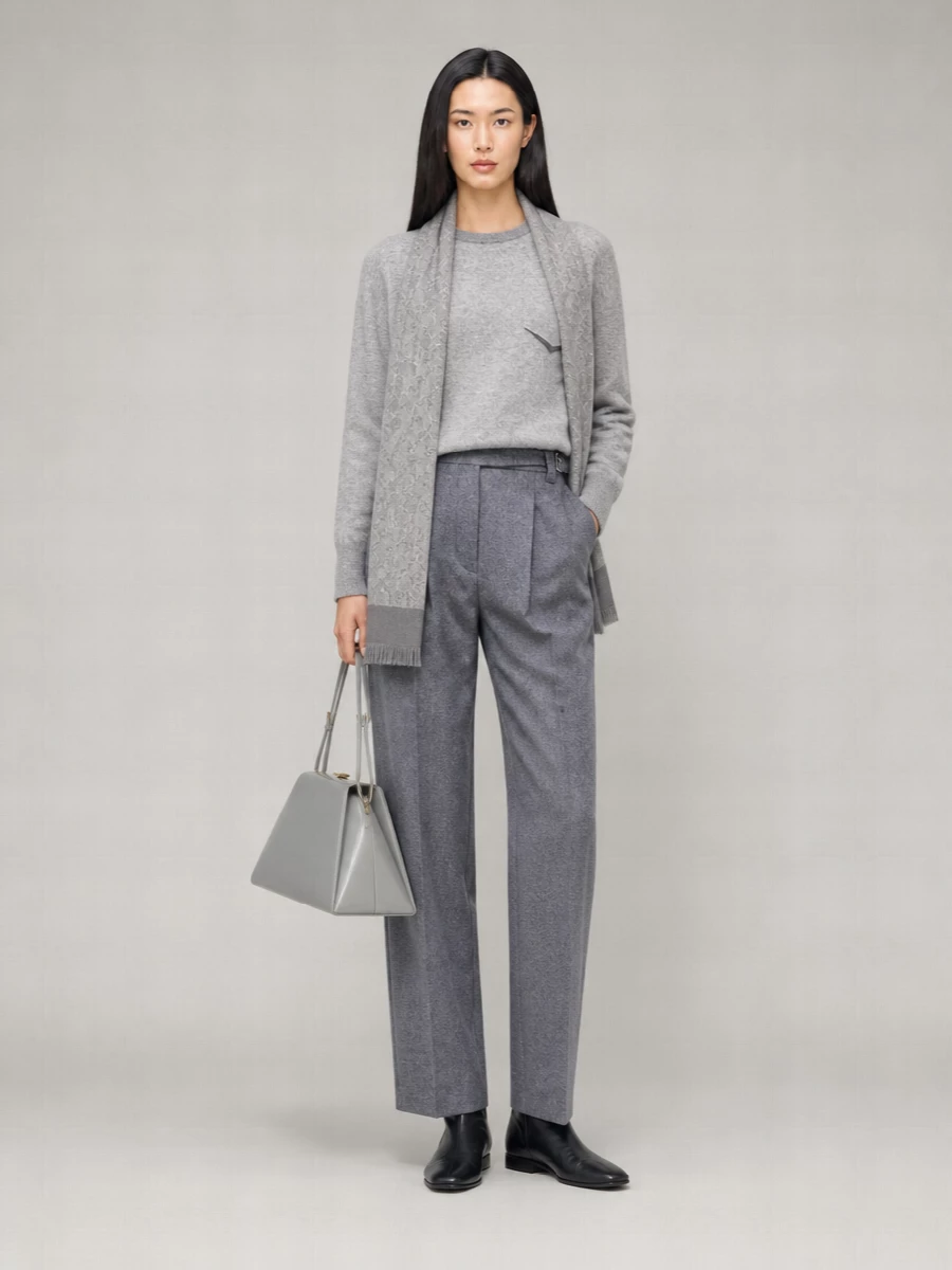 Brunello Cucinelli Cashmere Ribbed Crew-Neck Sweater