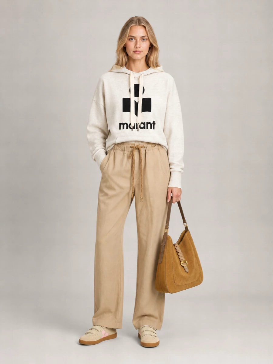 Isabel Marant Leather Low-Top Sneakers