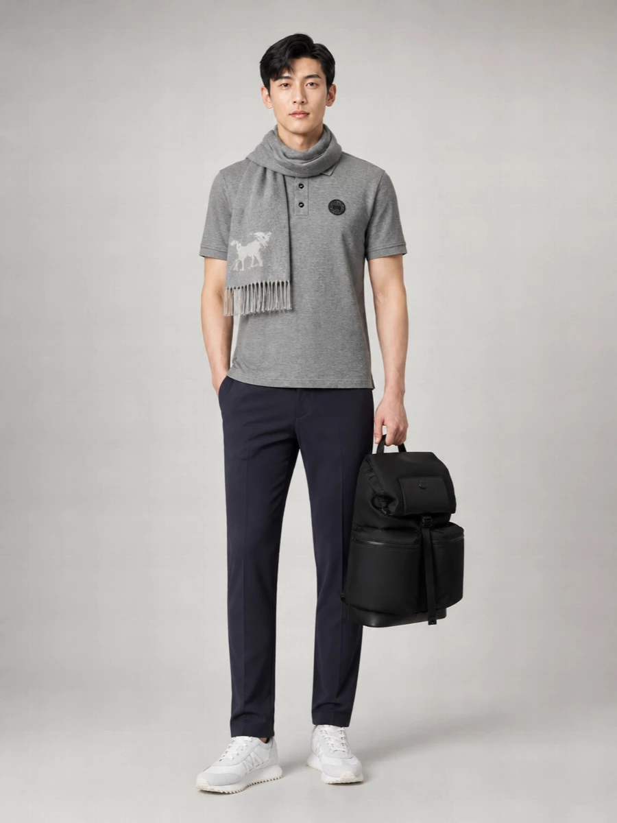 Canada Goose cotton short-sleeve polo shirt