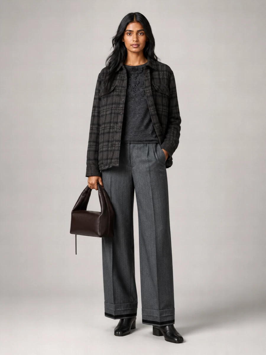 Maison Margiela Reversible Quilted Wool Jacket
