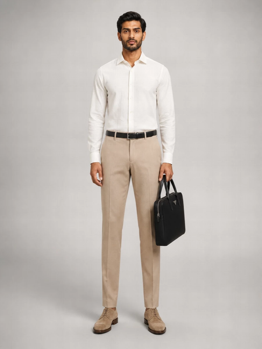 Zegna Linen Straight-Leg Tailored Shorts
