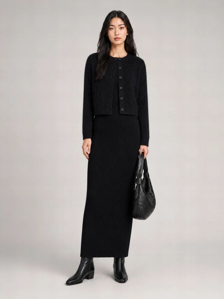 Lisa Yang cashmere fitted cardigan