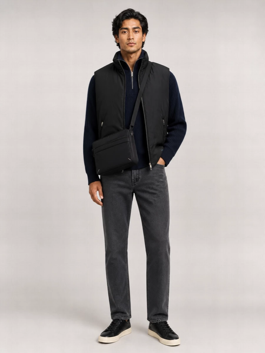 Jil Sander Sleeveless Down Padded Coat