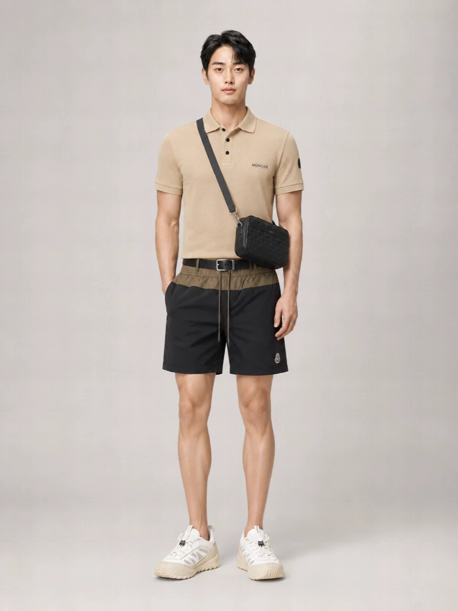 Moncler Polyamide Swim Shorts