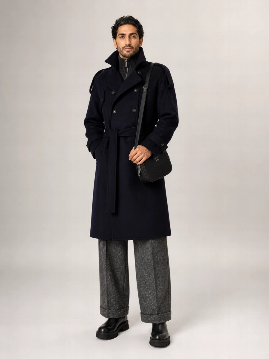 Ferragamo Cashmere Wool Coat