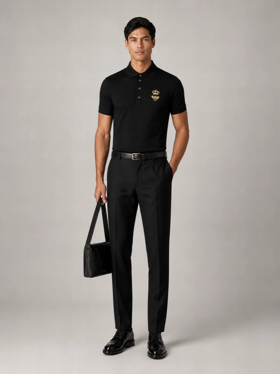 Dolce&Gabbana Cotton Piqué Polo Shirt