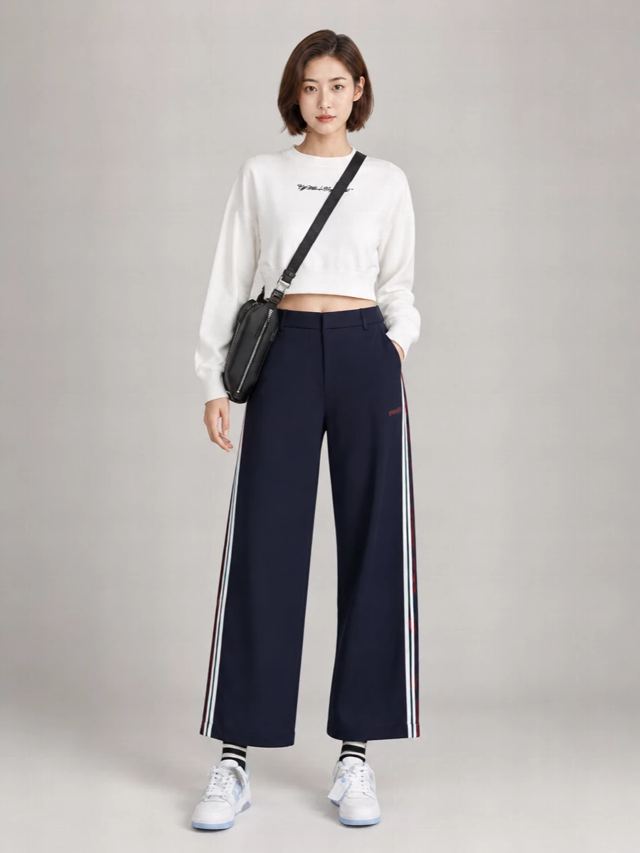 Off-White Wide-Leg Trousers
