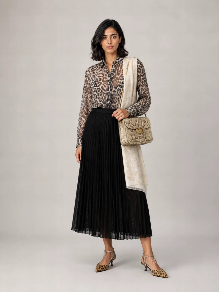 Ermanno Scervino Silk Blouse