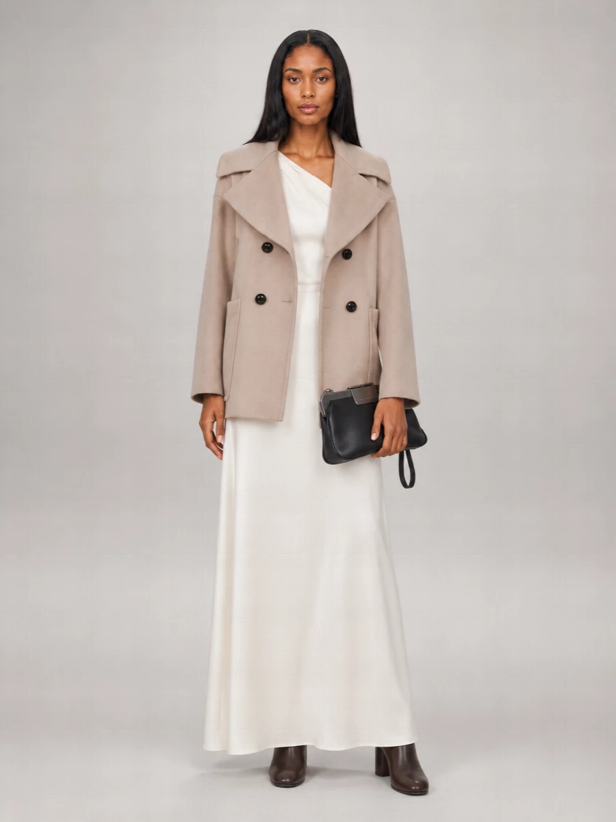 Max Mara Cashmere Double-Breasted Coat