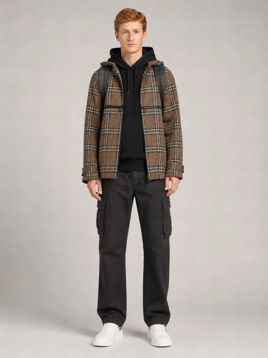 Burberry Silk Viscose Lightweight Jacket