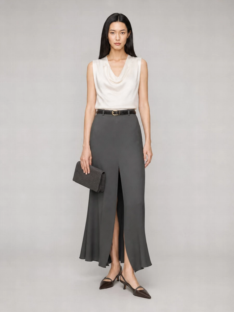 Brunello Cucinelli Braided Stretch Leather Belt