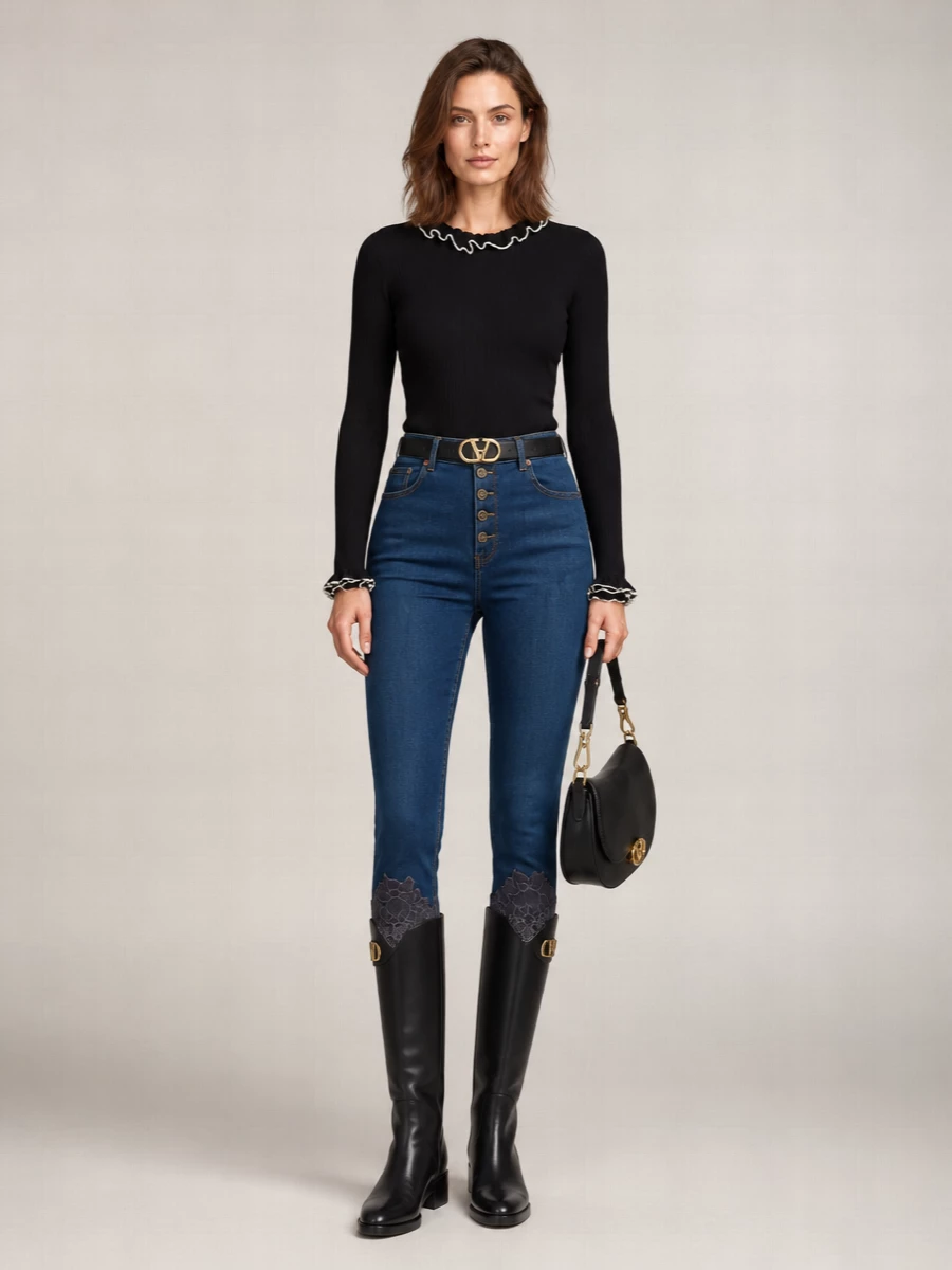 Valentino Garavani Stretch Denim Jeans