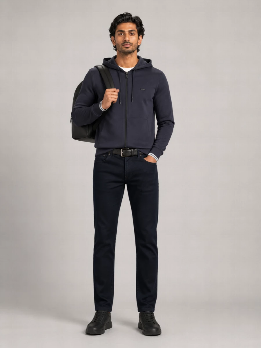 Boss Regular-Fit Zipped Hoodie