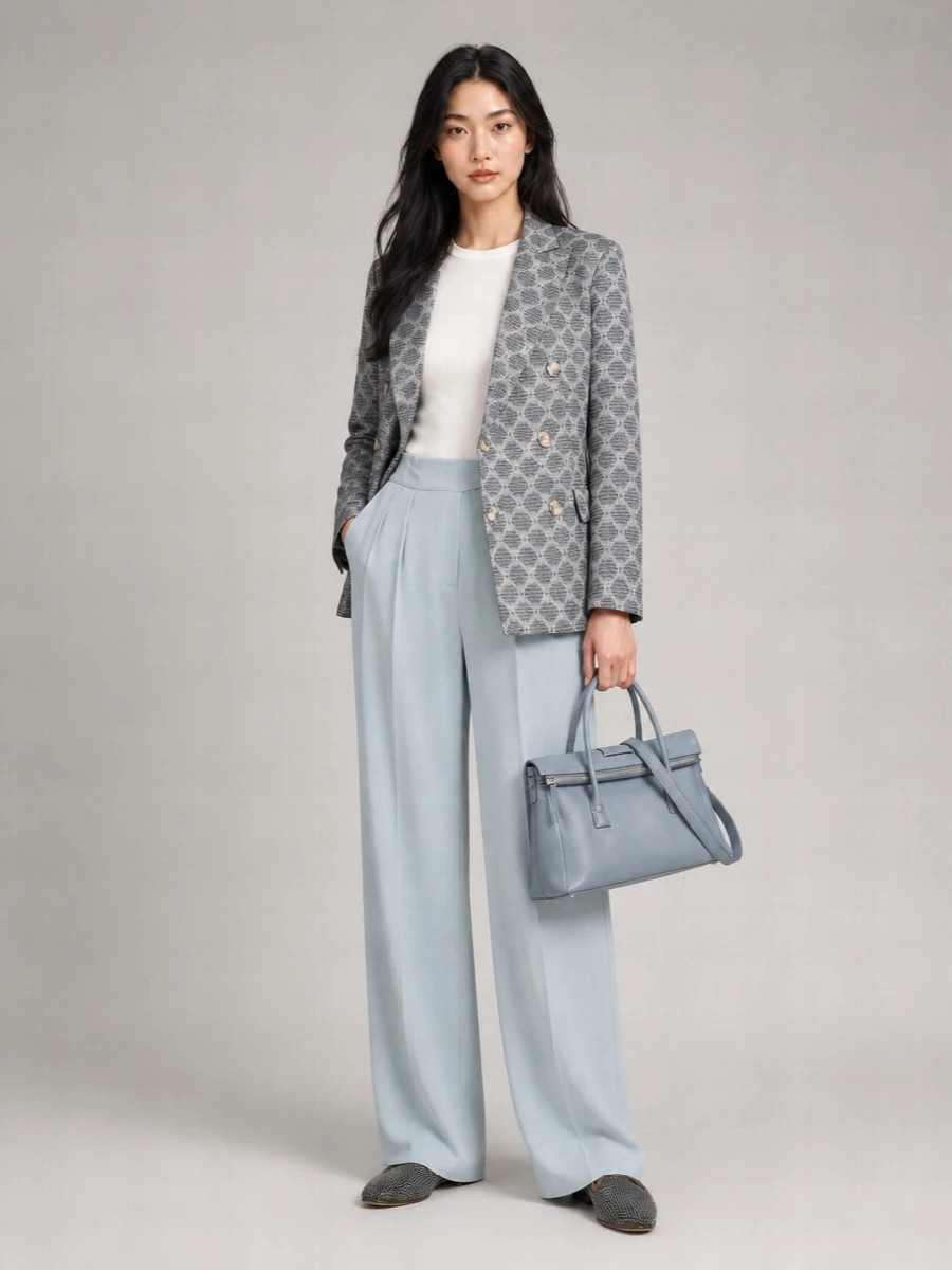 Pierre Louise Mascia Silk Blazer