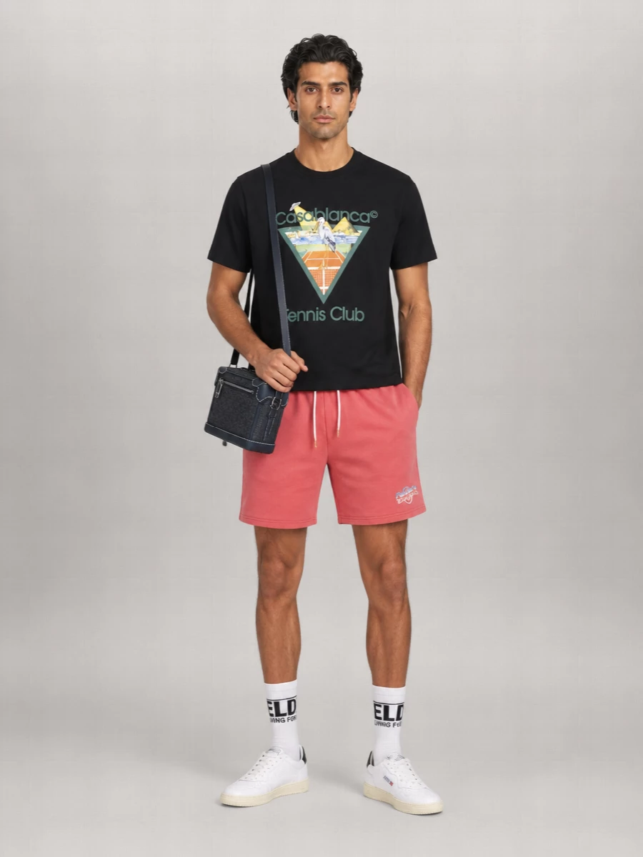 Casablanca Printed Short-Sleeve T-Shirt