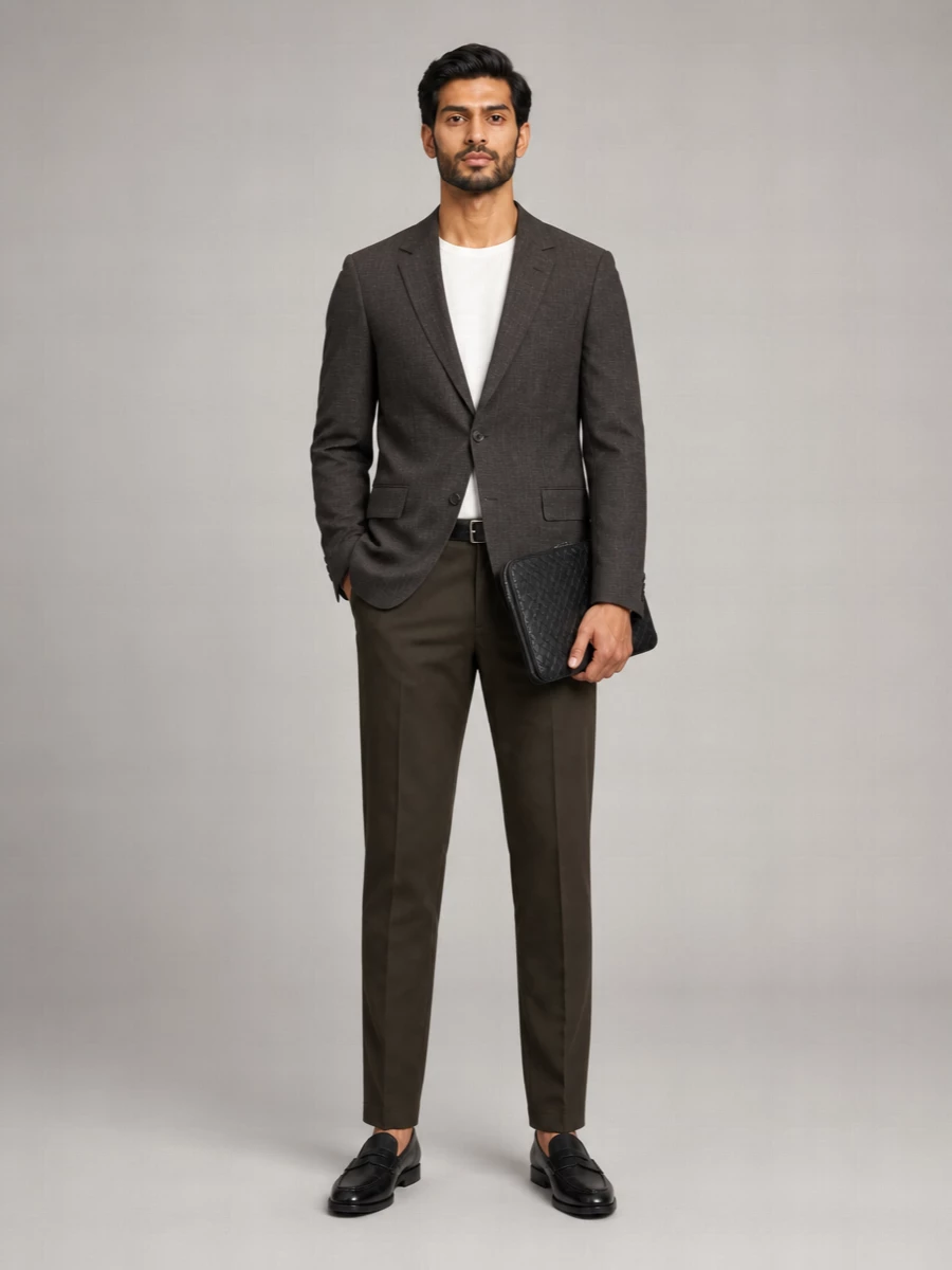 Boss Single-Breasted Suit Jacket