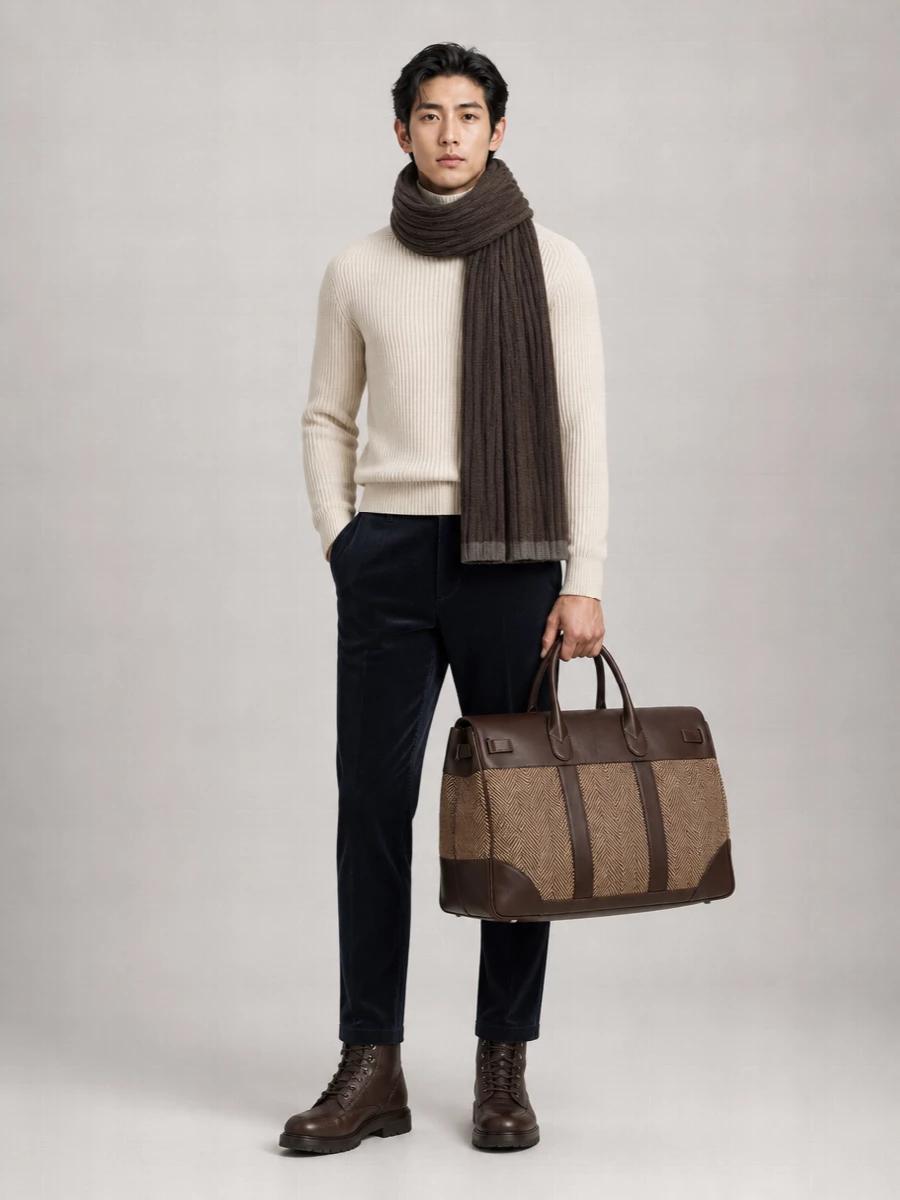 Brunello Cucinelli Corduroy Straight-Leg Trousers