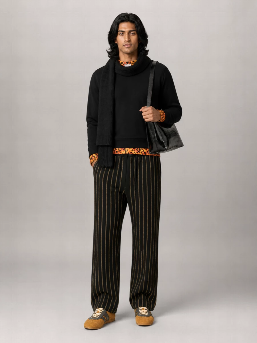 Dries Van Noten Suede Low-Top Sneakers