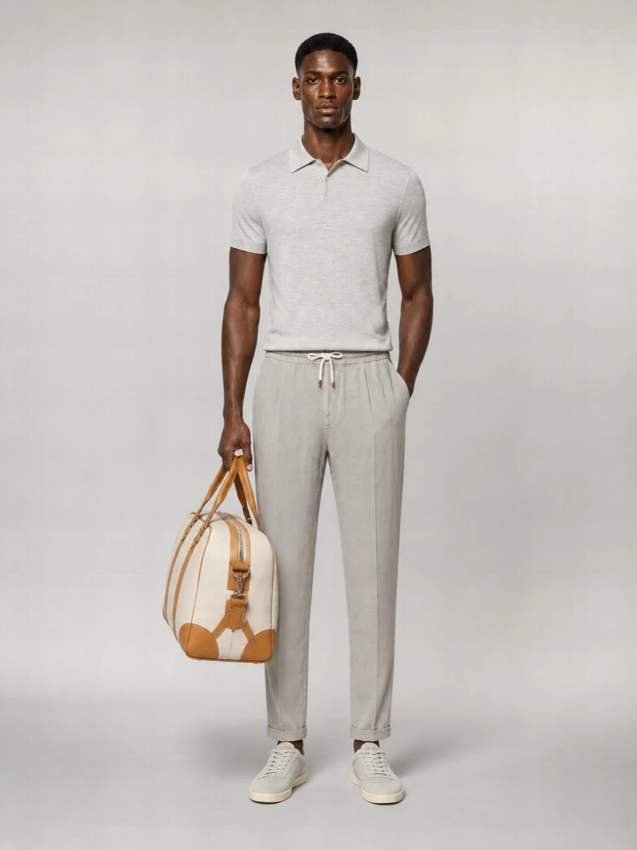 Kiton Suede Low-Top Sneakers