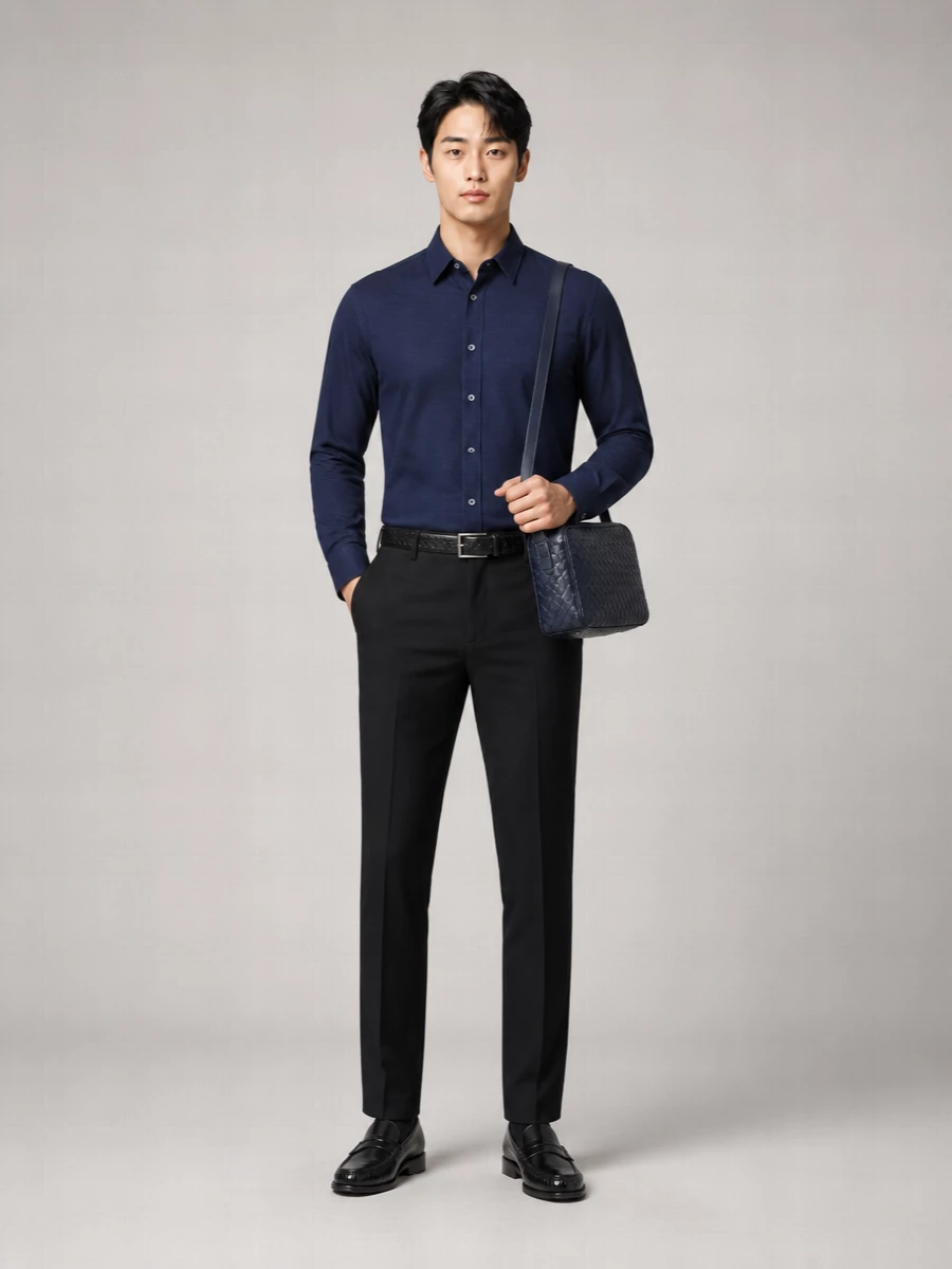 Tom Ford Cotton Regular-Fit Long-Sleeve Shirt
