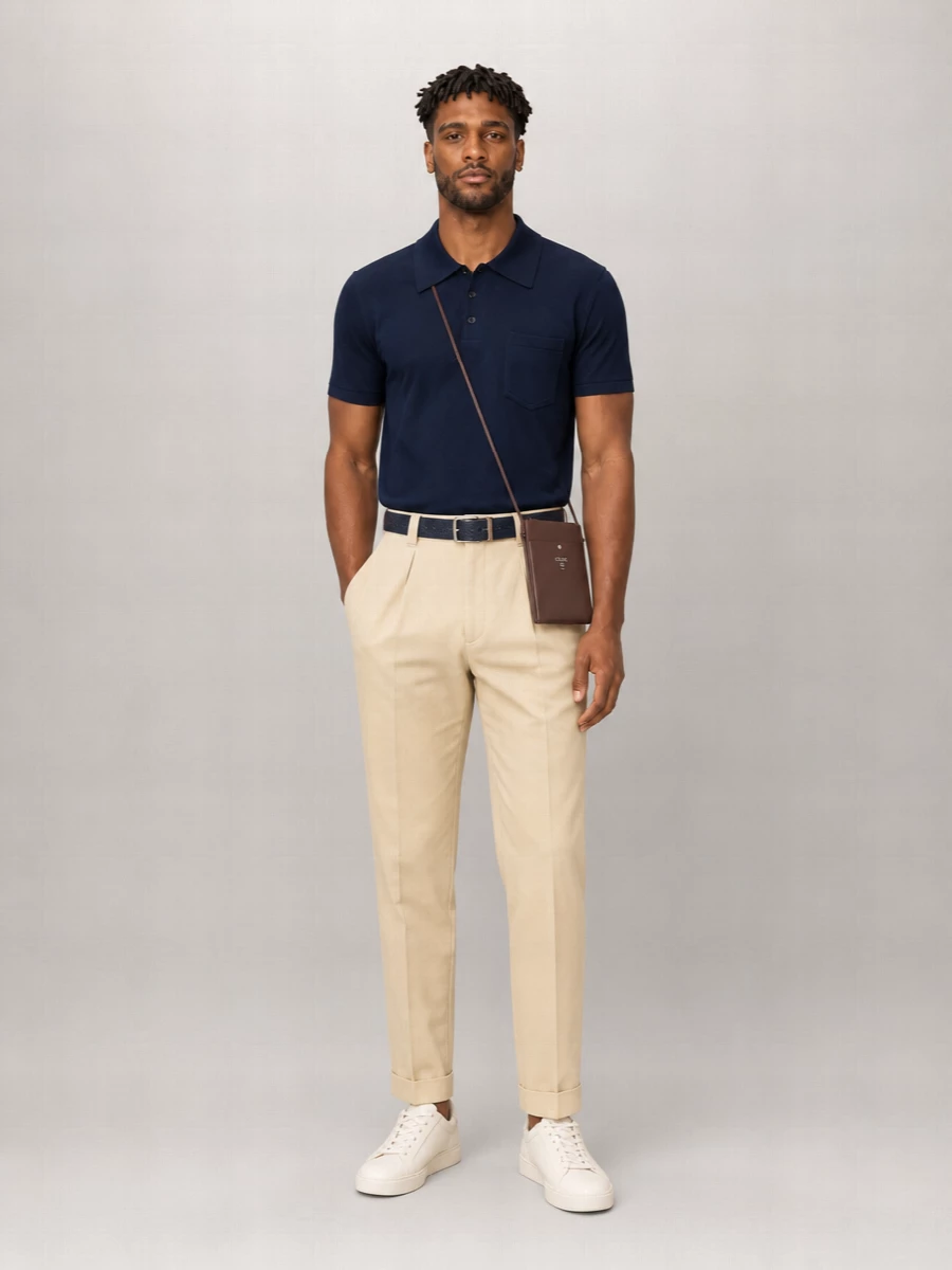 A.p.c. Knitted Short-Sleeve Polo Shirt