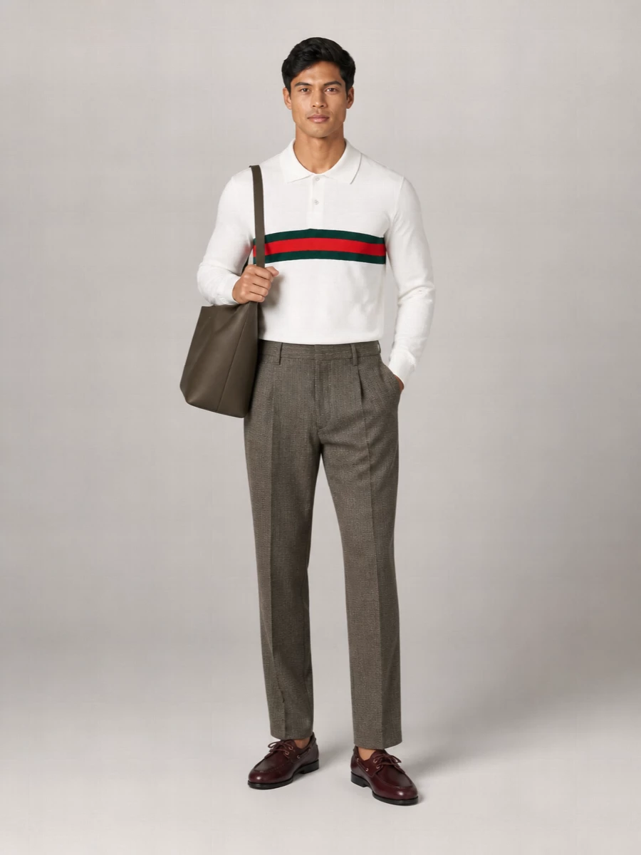 Saint Laurent Leather Shoulder Bag