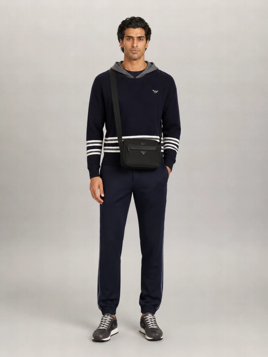 Emporio Armani Virgin Wool Lightweight Jacket