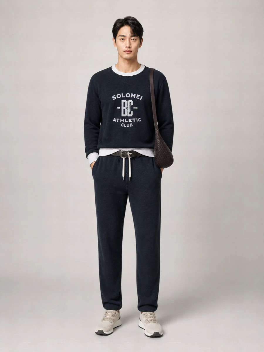 Brunello Cucinelli Linen Cotton Track Pants