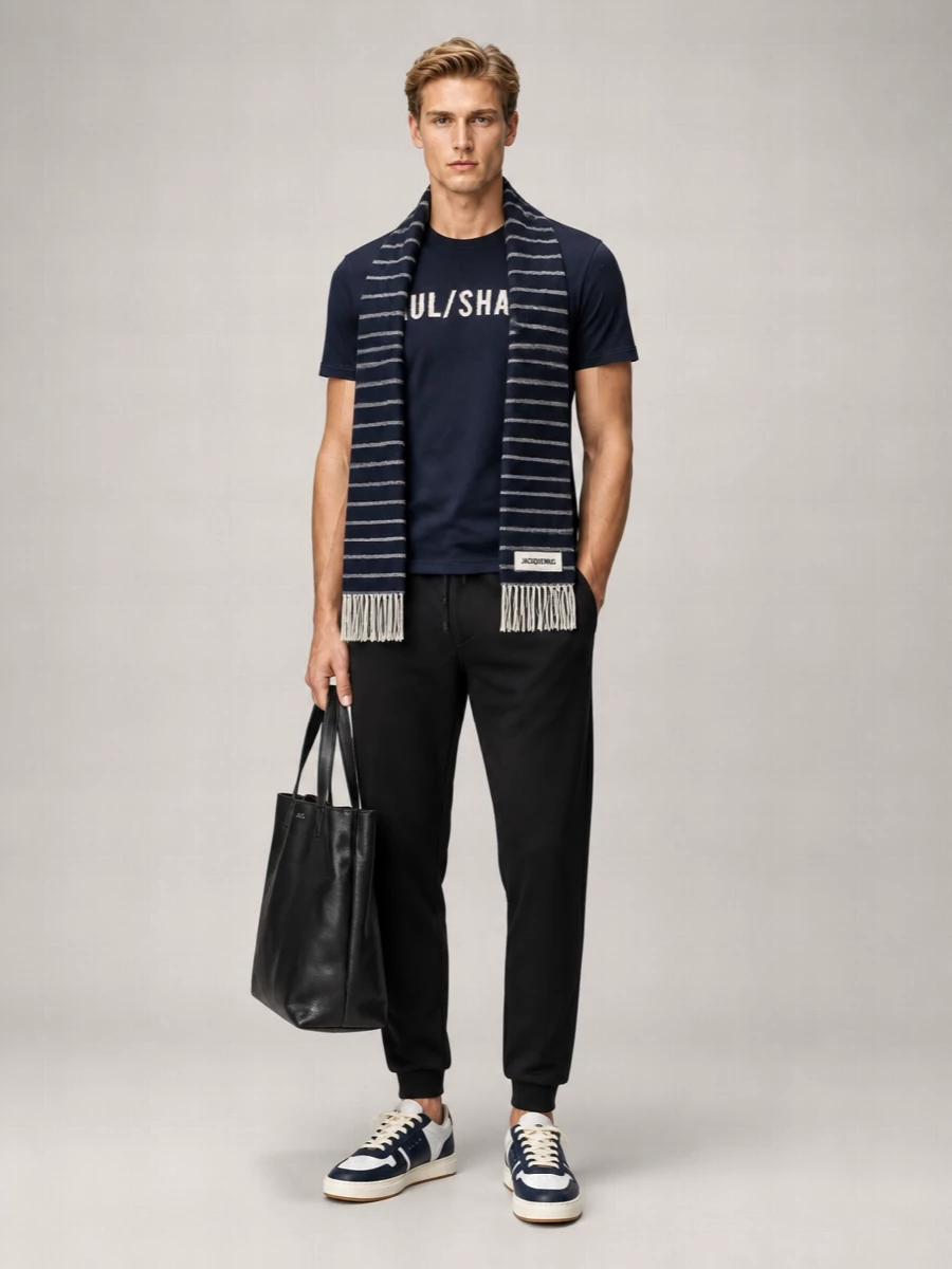 Paul & Shark Cotton Jersey Logo-Print Short-Sleeve T-Shirt