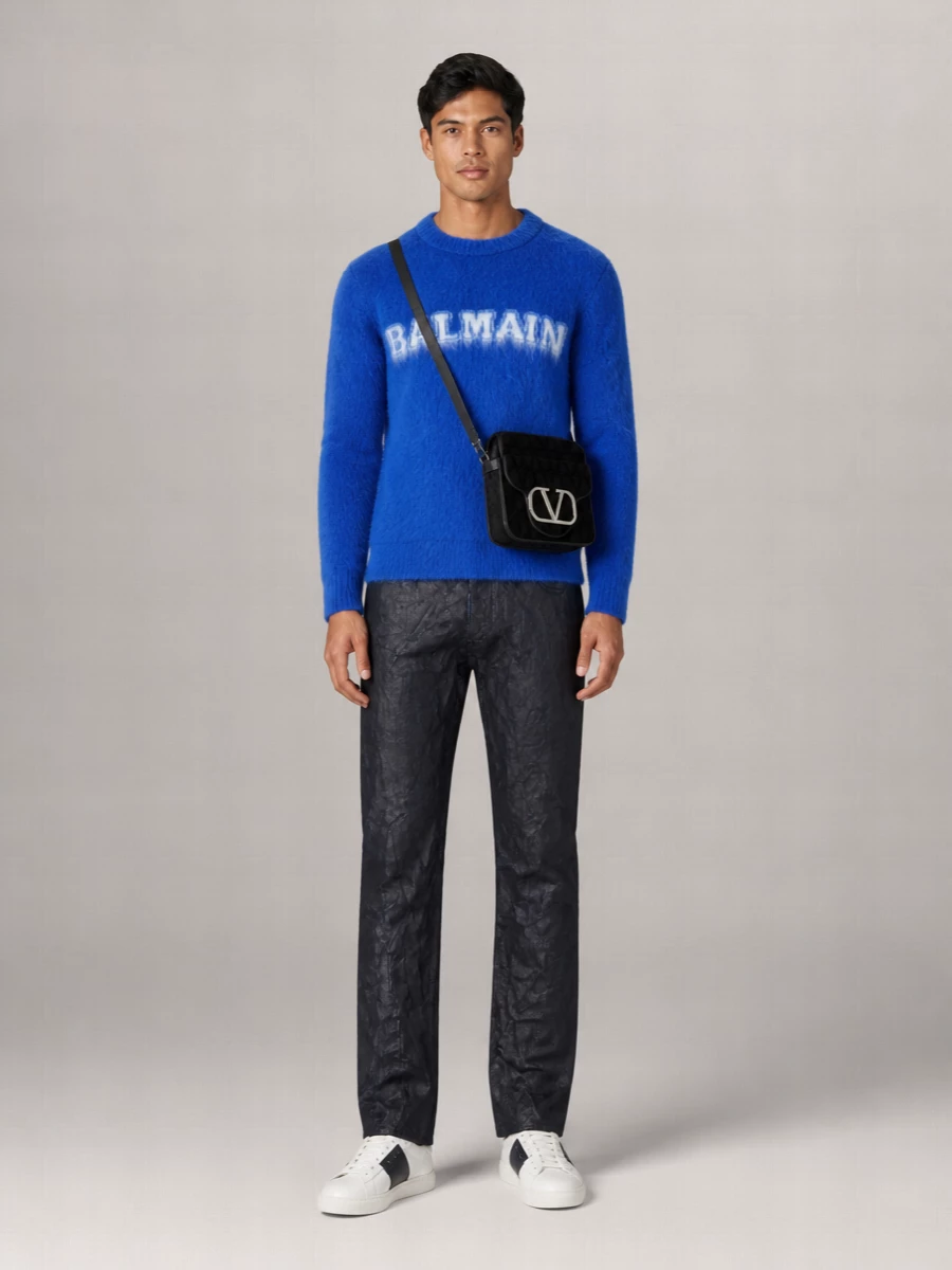 Valentino Garavani Leather Low-Top Sneakers