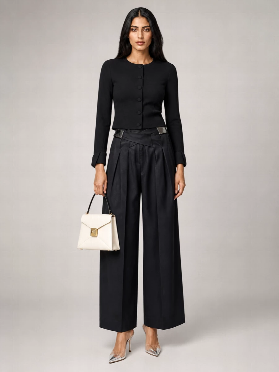 Gianvito Rossi Pointed-Toe Plexi Mules
