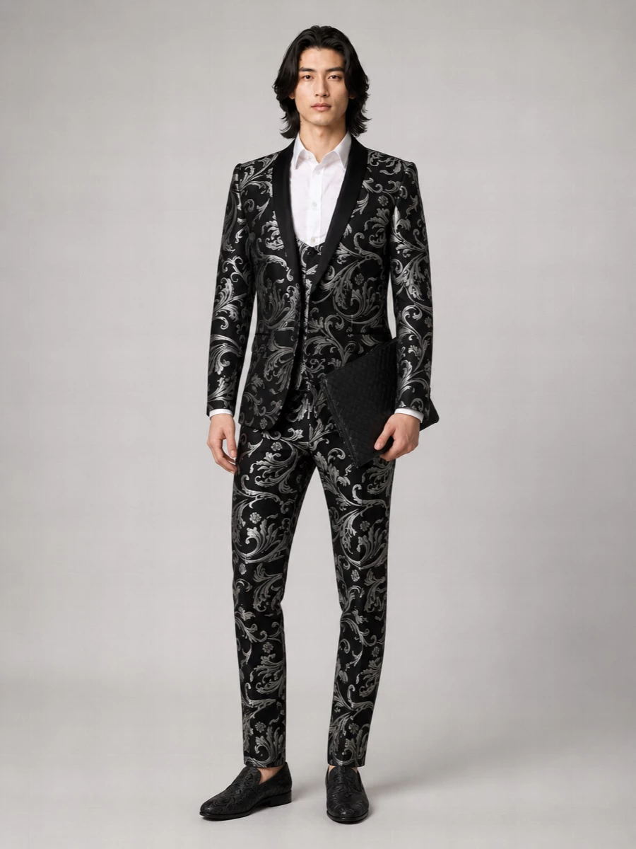 Dolce&Gabbana Paisley Brocade Loafers