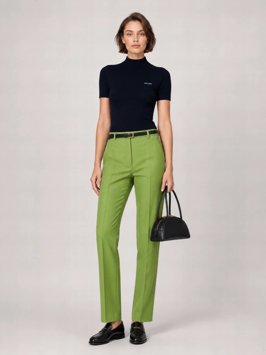 Miu Miu Straight Trousers