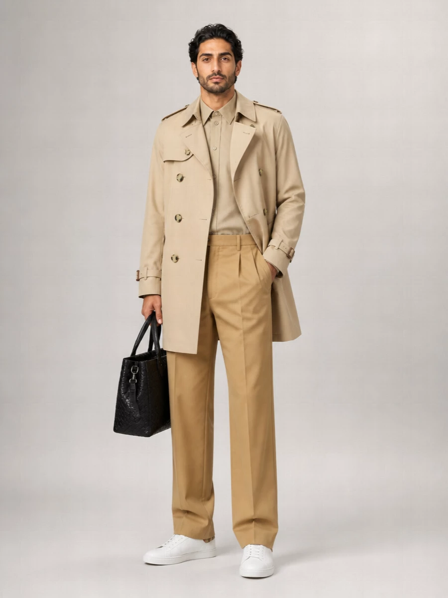 Burberry Cotton Trench Coat