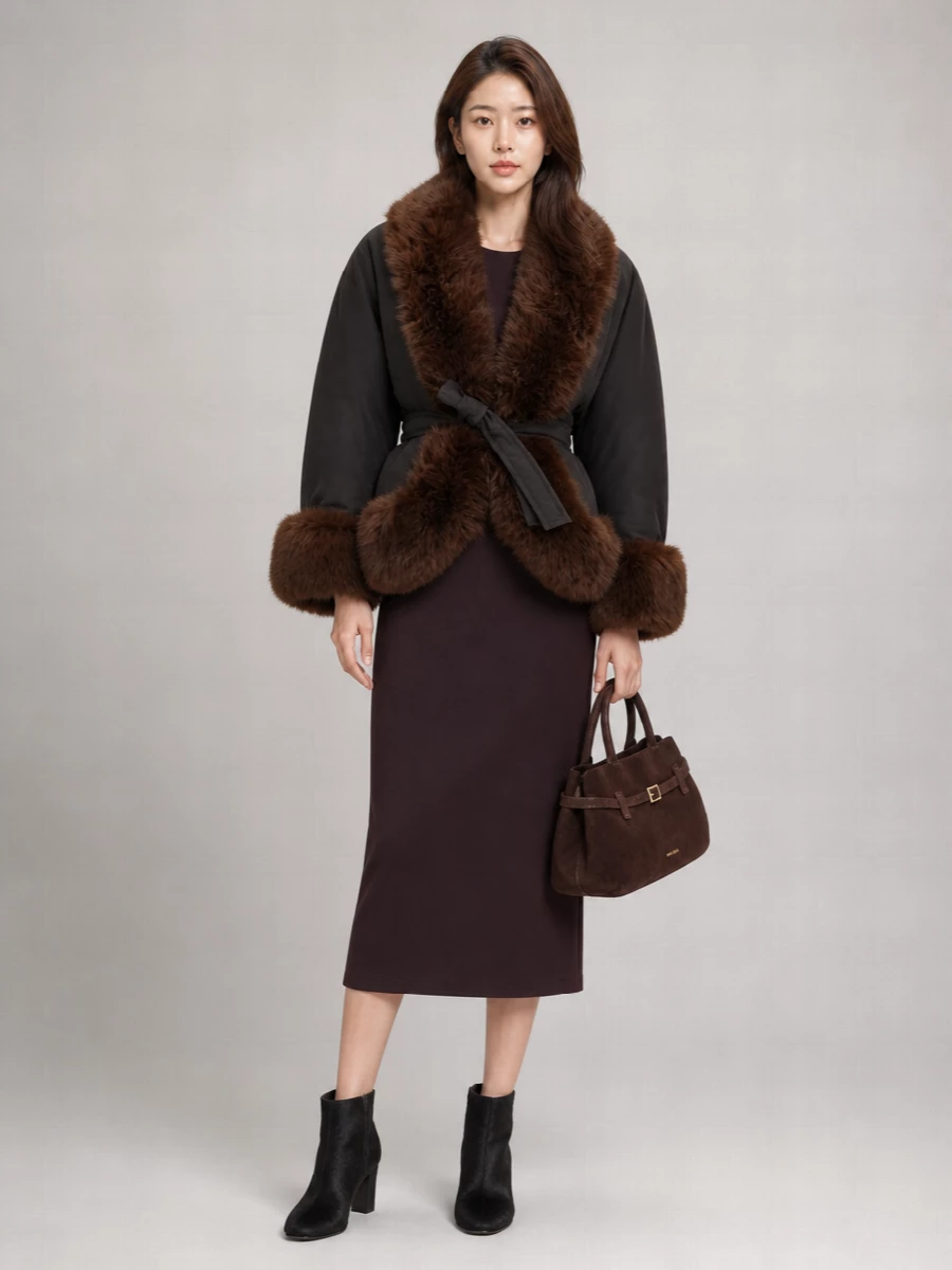 Manu Atelier Cylinder Shoulder Bag